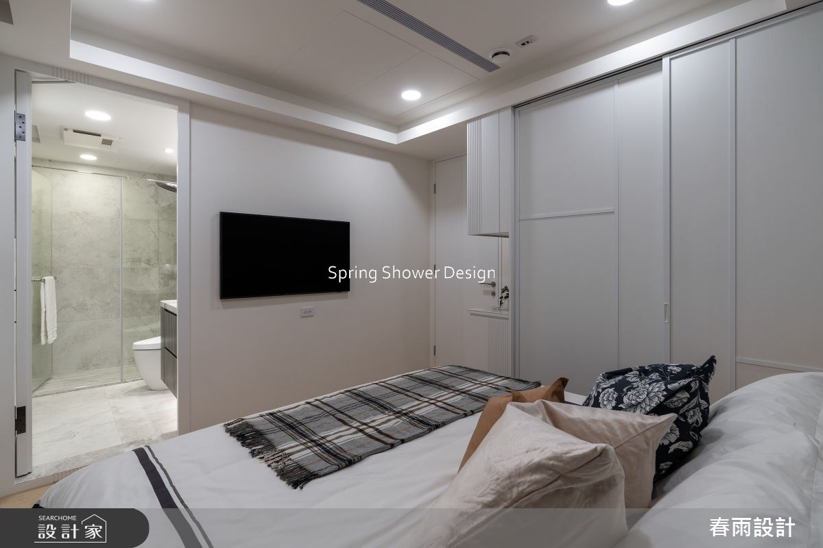 老屋(16~30年)＿美式風臥室浴室案例圖片＿春雨設計＿春雨_265 元大欽品之35