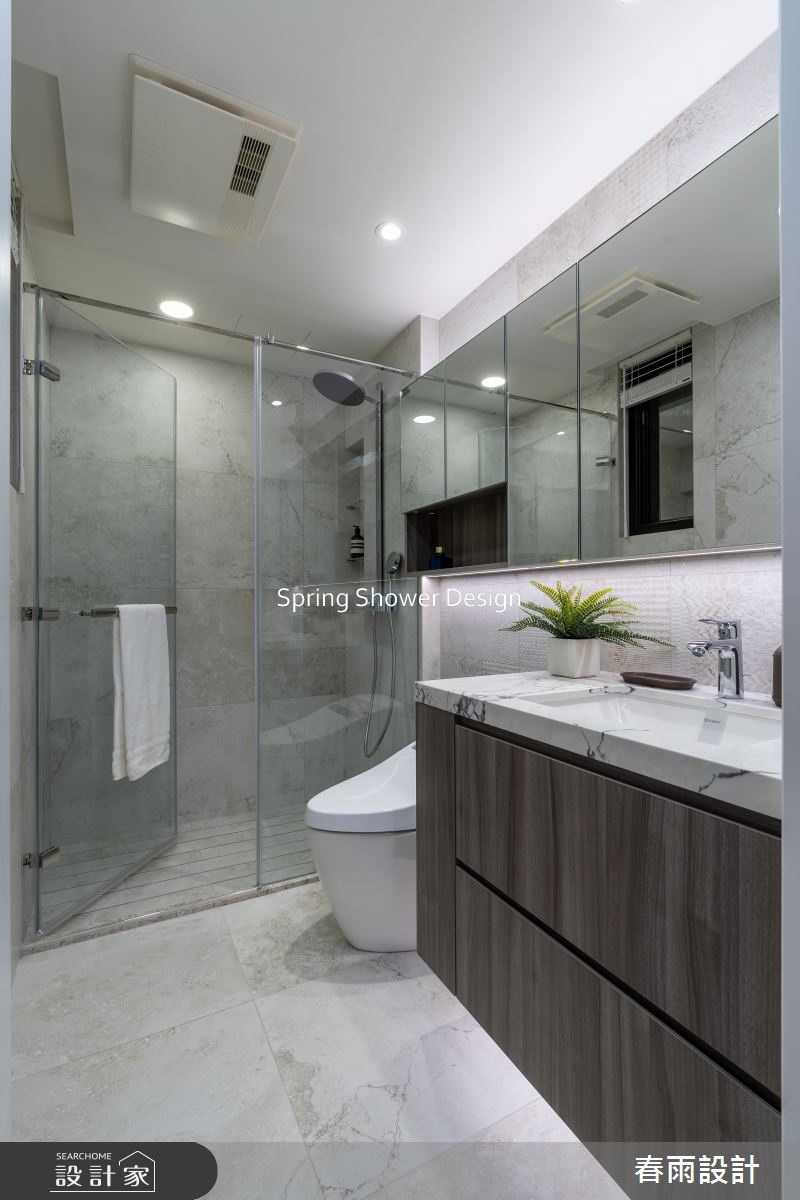 老屋(16~30年)＿美式風浴室案例圖片＿春雨設計＿春雨_265 元大欽品之36