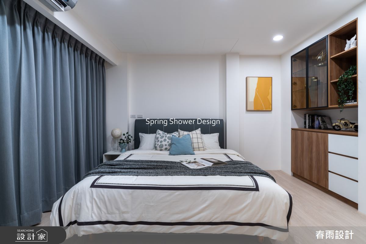 老屋(16~30年)＿現代風臥室案例圖片＿春雨設計＿春雨_266 忠信街之22