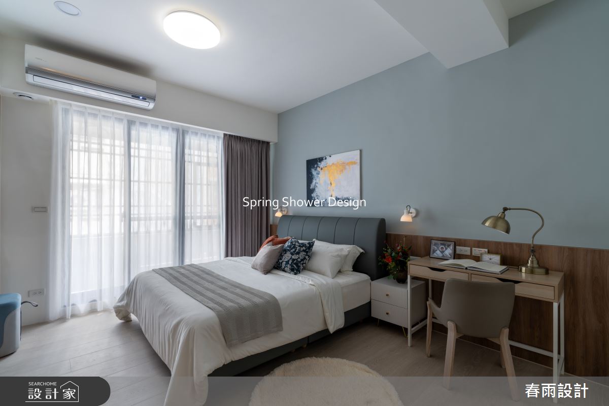 老屋(16~30年)＿現代風臥室案例圖片＿春雨設計＿春雨_266 忠信街之25