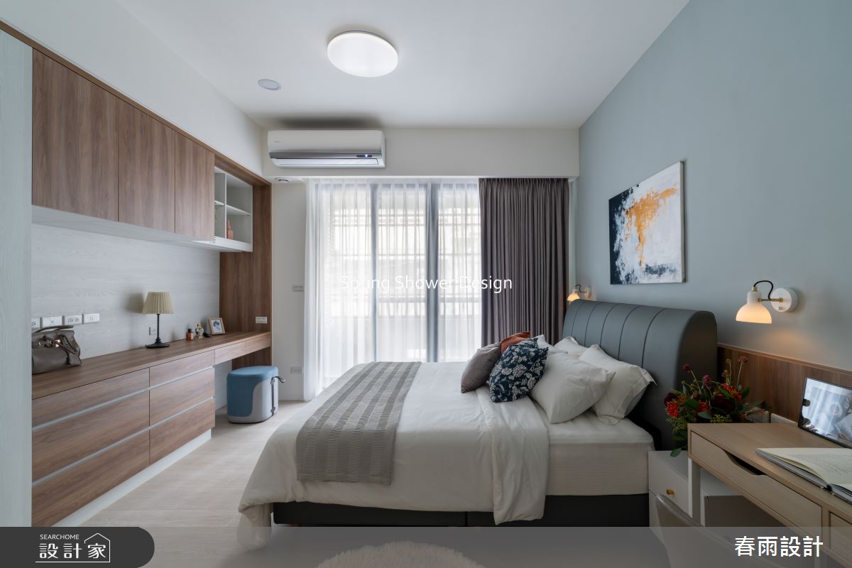 老屋(16~30年)＿現代風臥室案例圖片＿春雨設計＿春雨_266 忠信街之26