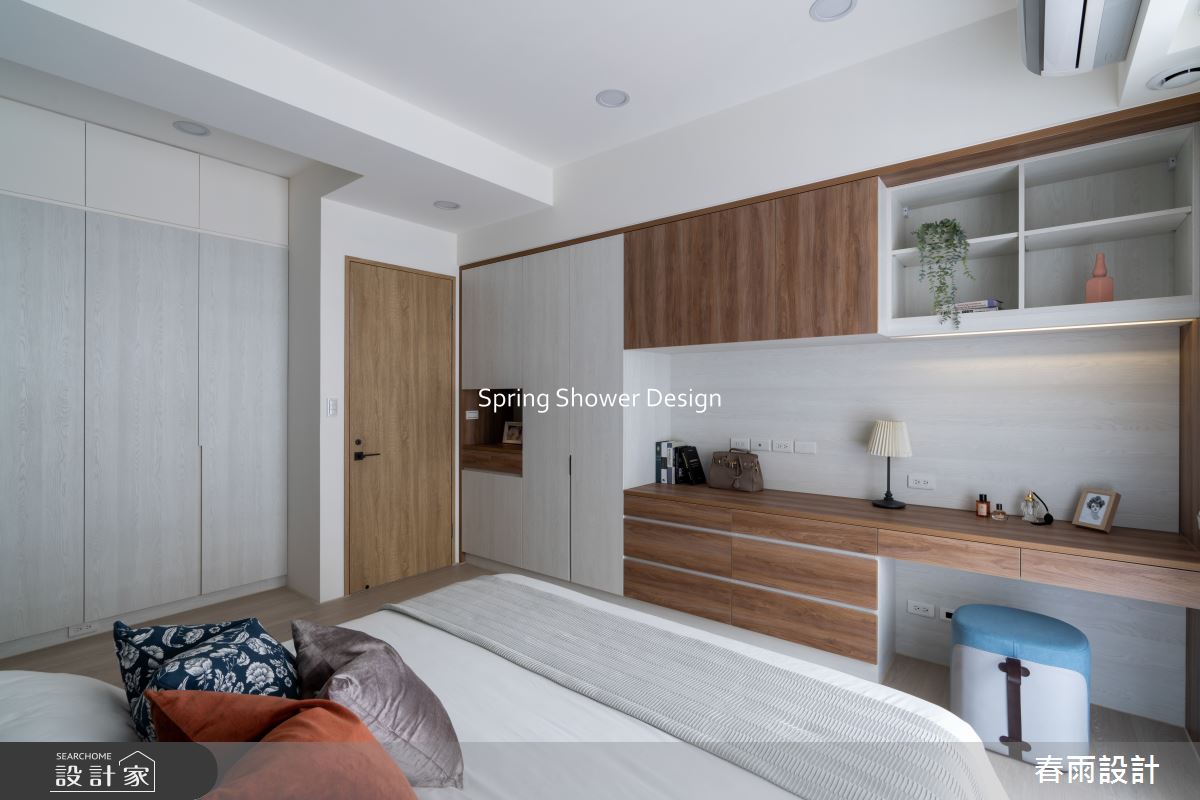 老屋(16~30年)＿現代風臥室案例圖片＿春雨設計＿春雨_266 忠信街之29
