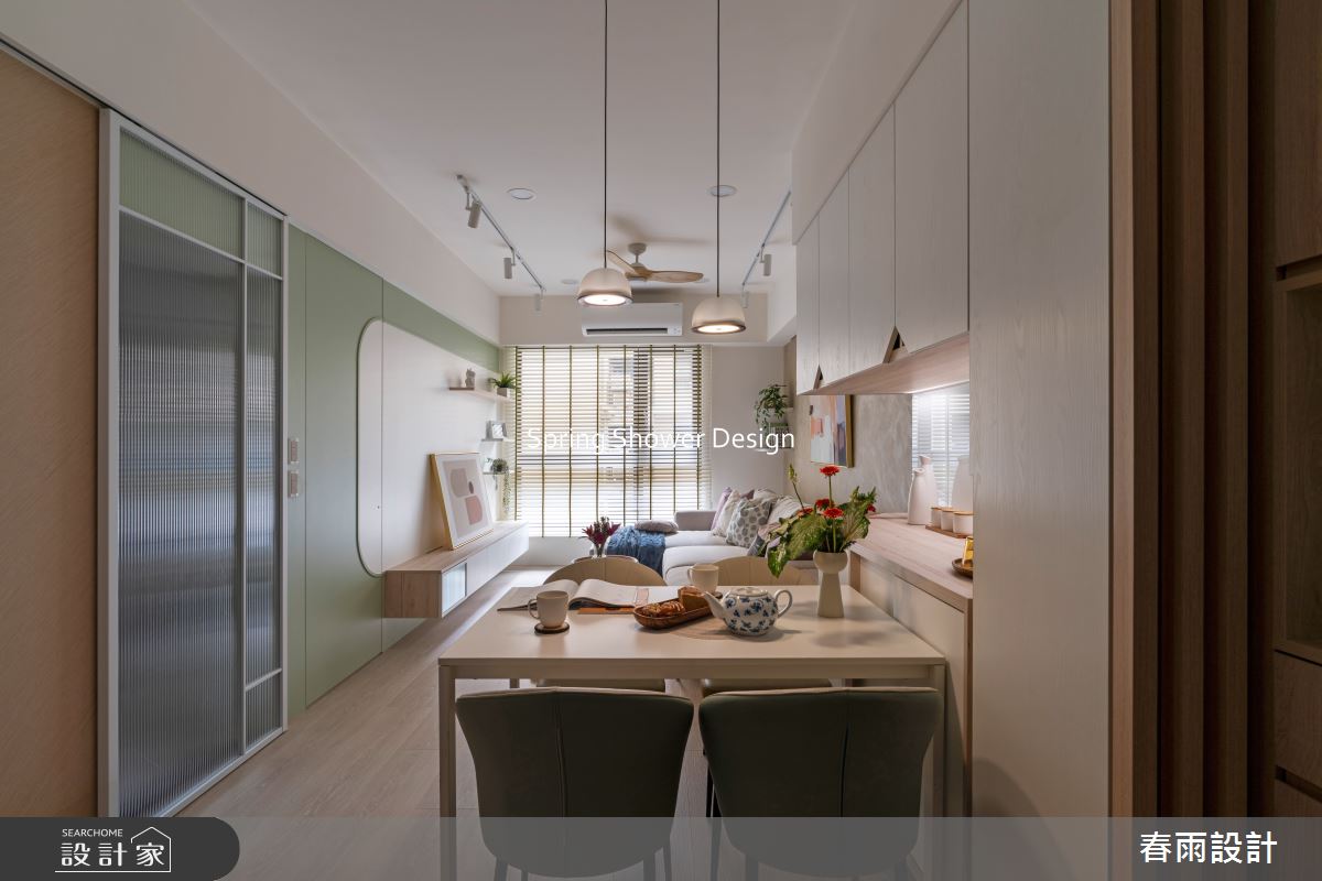新成屋(5年以下)＿北歐風客廳餐廳案例圖片＿春雨設計＿春雨_267 京雅苑之4