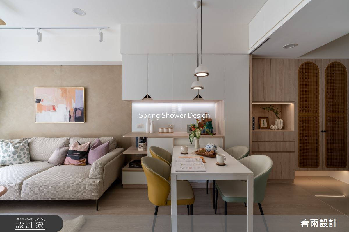 新成屋(5年以下)＿北歐風客廳餐廳案例圖片＿春雨設計＿春雨_267 京雅苑之6