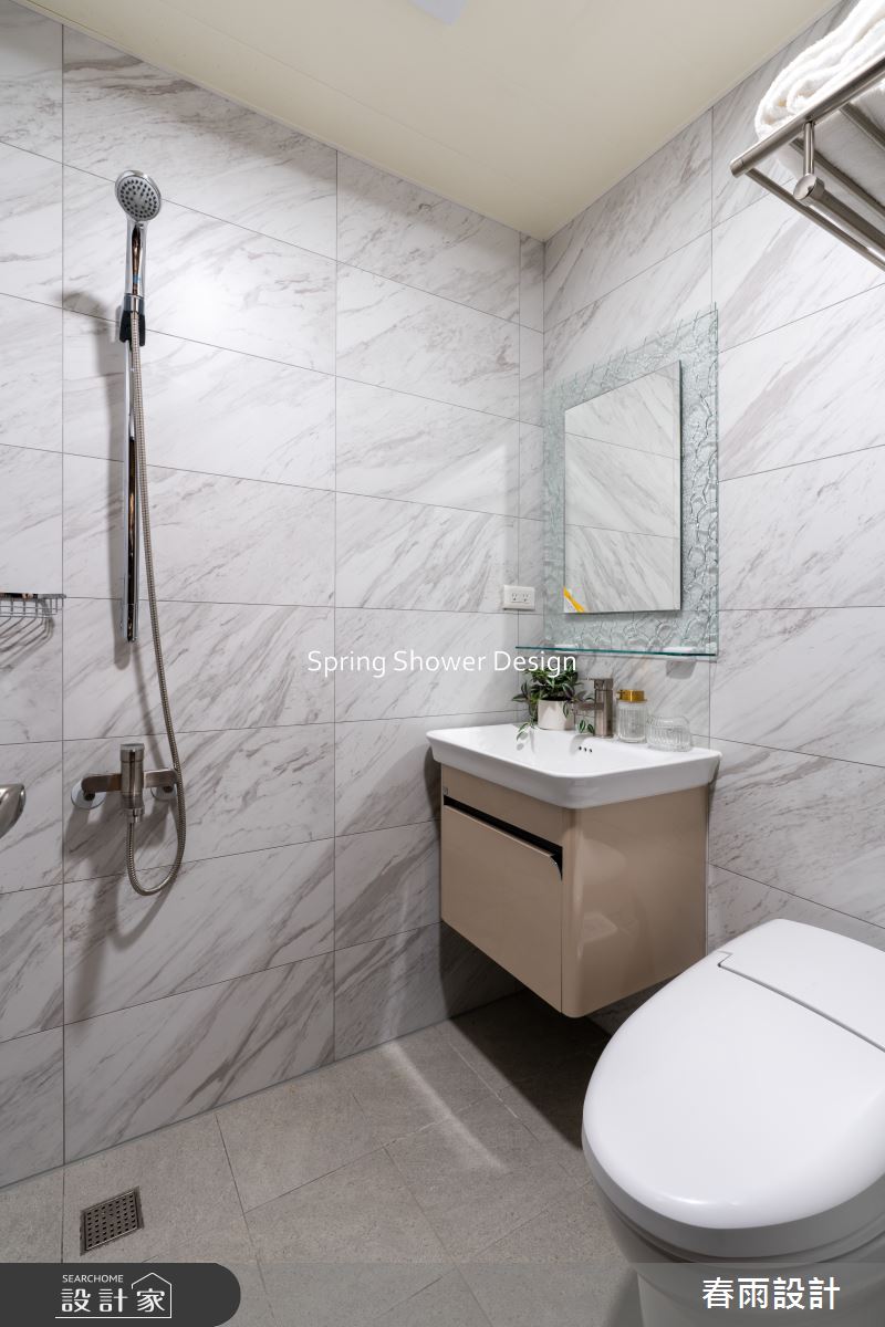 新成屋(5年以下)＿北歐風浴室案例圖片＿春雨設計＿春雨_267 京雅苑之18