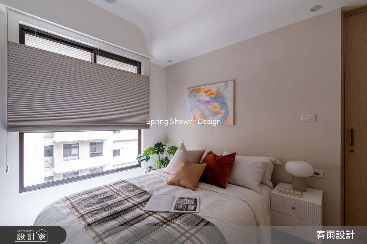 新成屋(5年以下)＿北歐風臥室案例圖片＿春雨設計＿春雨_267 京雅苑之22