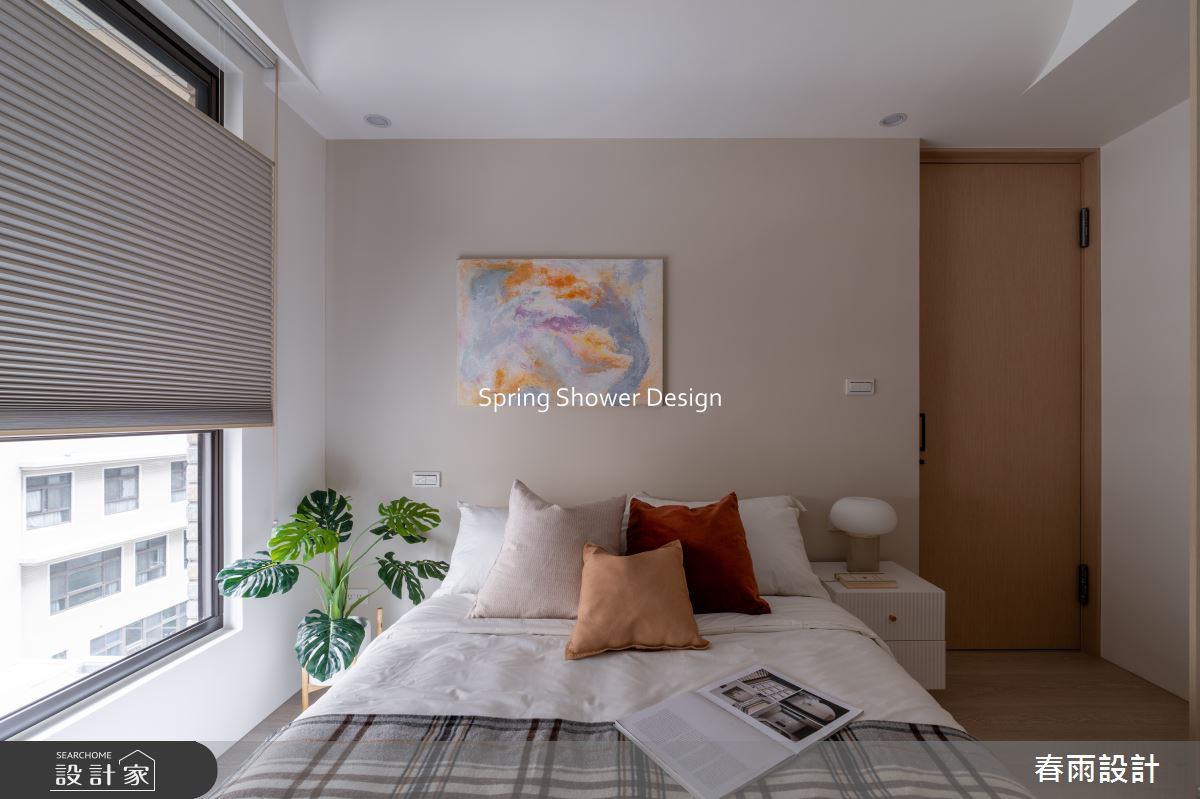 新成屋(5年以下)＿北歐風臥室案例圖片＿春雨設計＿春雨_267 京雅苑之23