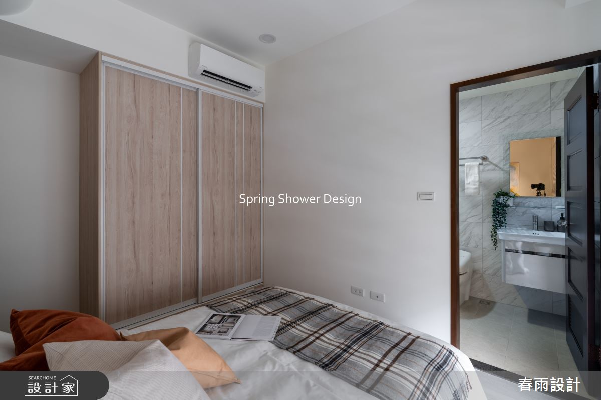 新成屋(5年以下)＿北歐風臥室浴室案例圖片＿春雨設計＿春雨_267 京雅苑之26