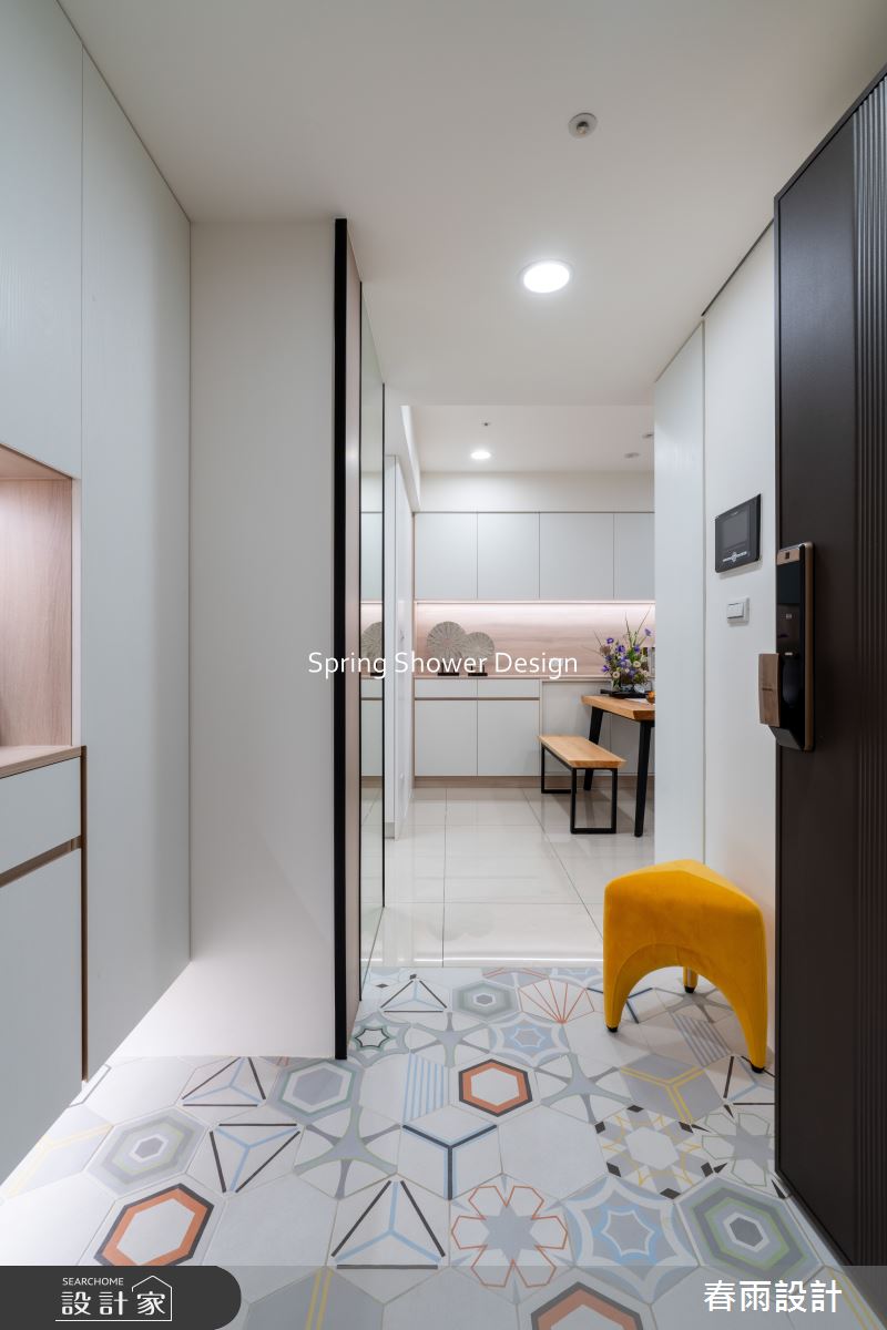 新成屋(5年以下)＿現代風玄關案例圖片＿春雨設計＿春雨_268 佳展好市佳之1