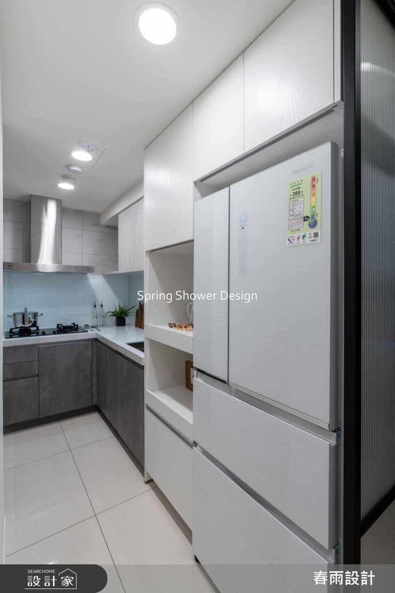 18坪新成屋(5年以下)＿北歐風廚房案例圖片＿春雨設計＿春雨_269 達永秋鄉之17