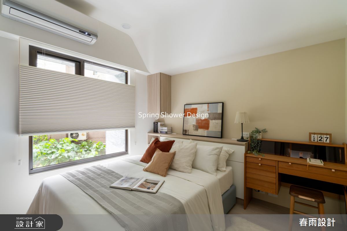 18坪新成屋(5年以下)＿北歐風臥室案例圖片＿春雨設計＿春雨_269 達永秋鄉之21