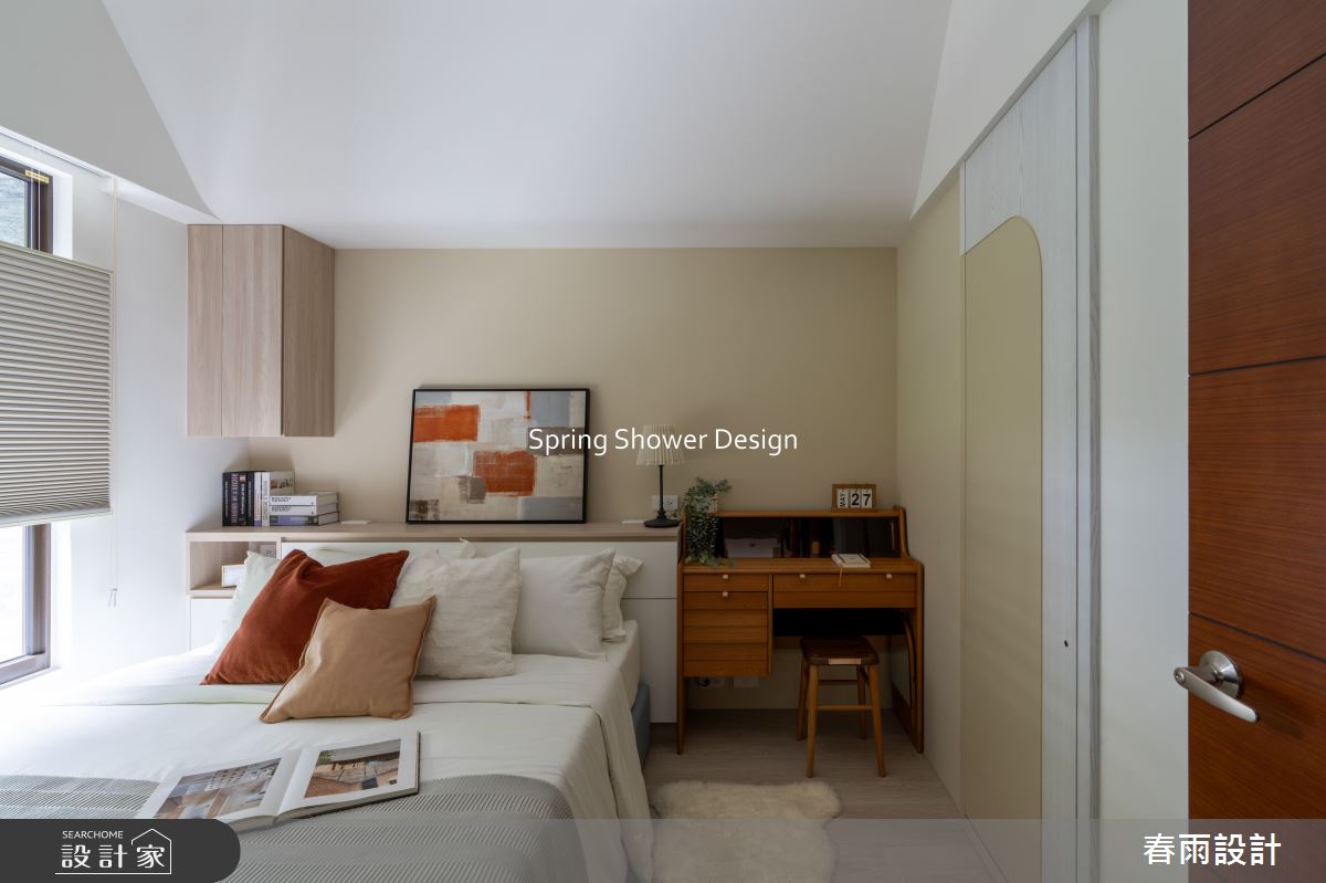 18坪新成屋(5年以下)＿北歐風臥室案例圖片＿春雨設計＿春雨_269 達永秋鄉之22
