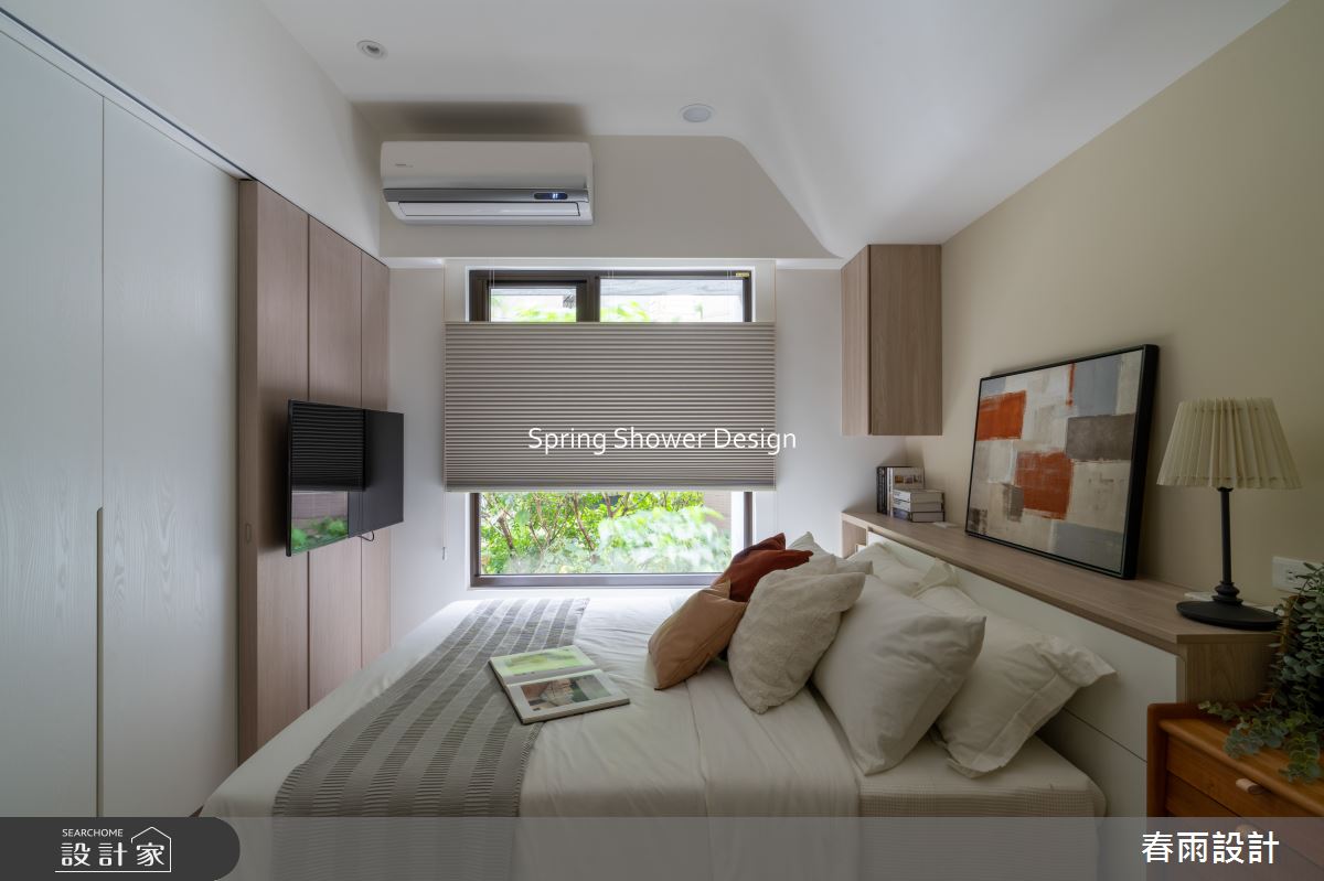 18坪新成屋(5年以下)＿北歐風臥室案例圖片＿春雨設計＿春雨_269 達永秋鄉之23