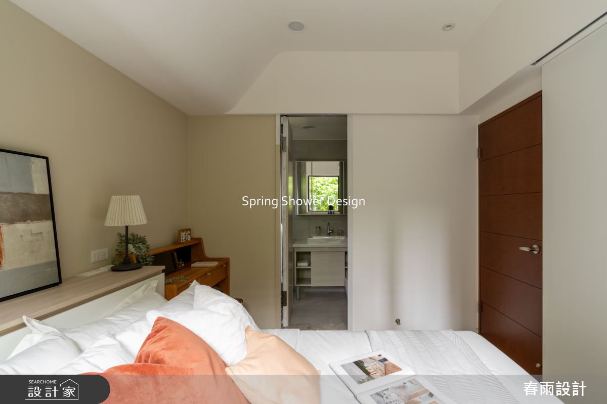 18坪新成屋(5年以下)＿北歐風臥室浴室案例圖片＿春雨設計＿春雨_269 達永秋鄉之26