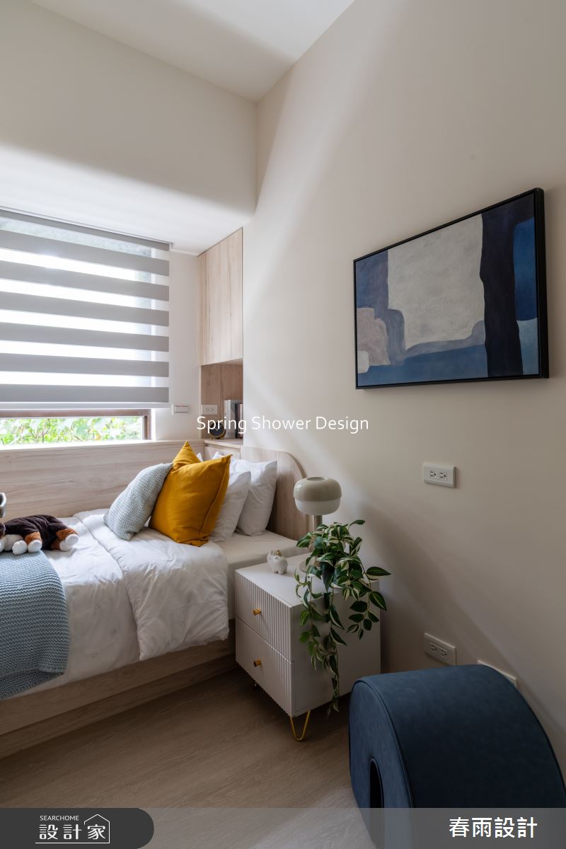 18坪新成屋(5年以下)＿北歐風臥室案例圖片＿春雨設計＿春雨_269 達永秋鄉之29