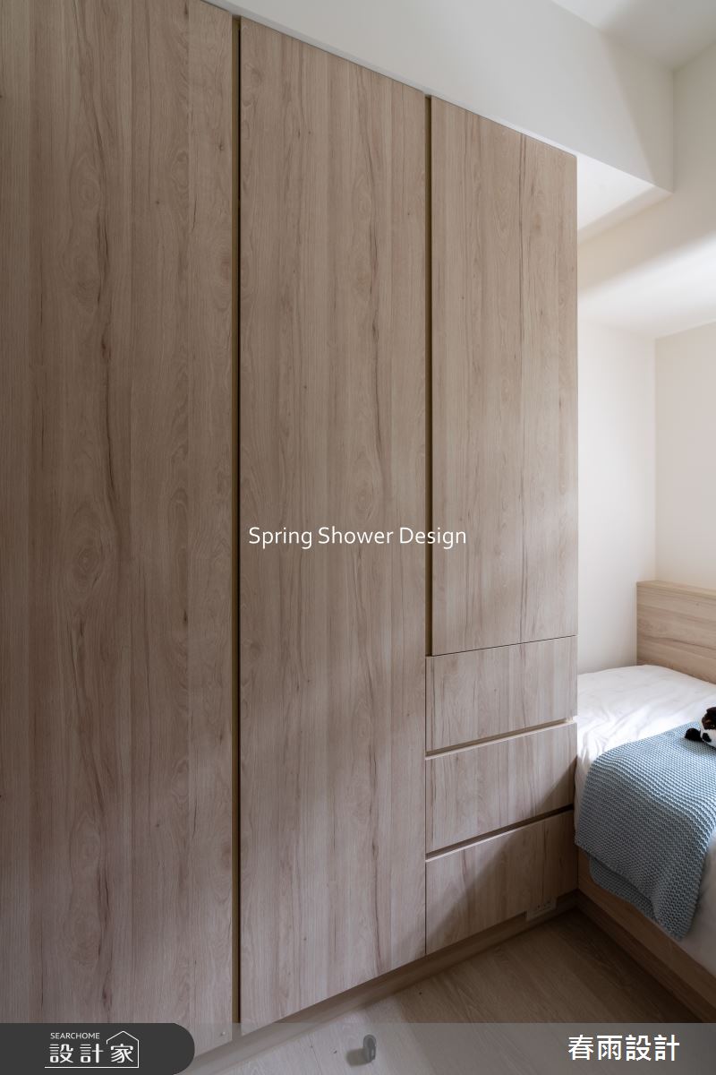 18坪新成屋(5年以下)＿北歐風臥室案例圖片＿春雨設計＿春雨_269 達永秋鄉之30