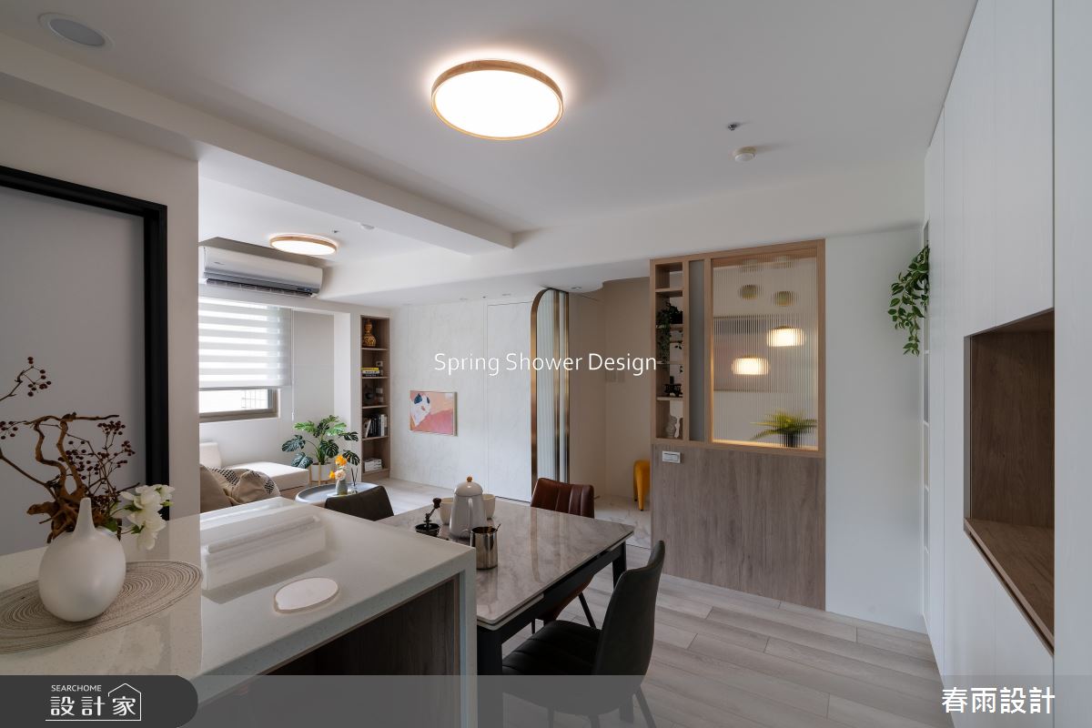老屋(16~30年)＿現代風客廳餐廳案例圖片＿春雨設計＿春雨_270 碧山森之林之8