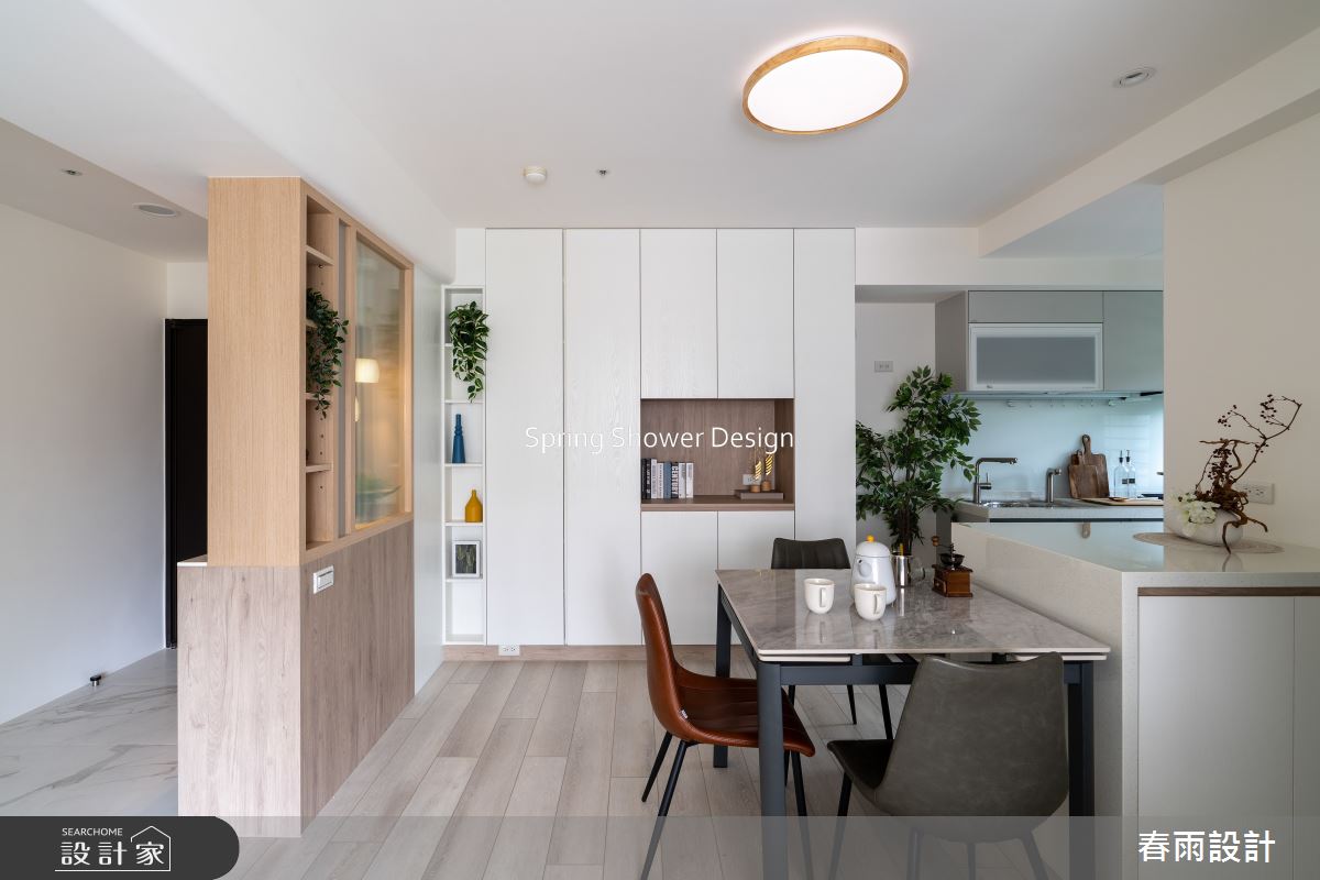 老屋(16~30年)＿現代風餐廳廚房案例圖片＿春雨設計＿春雨_270 碧山森之林之13