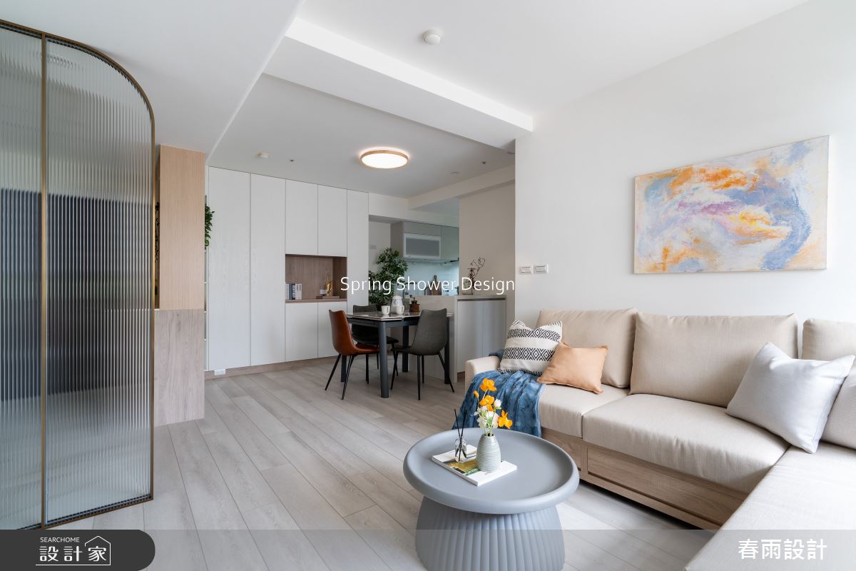 老屋(16~30年)＿現代風客廳餐廳案例圖片＿春雨設計＿春雨_270 碧山森之林之16