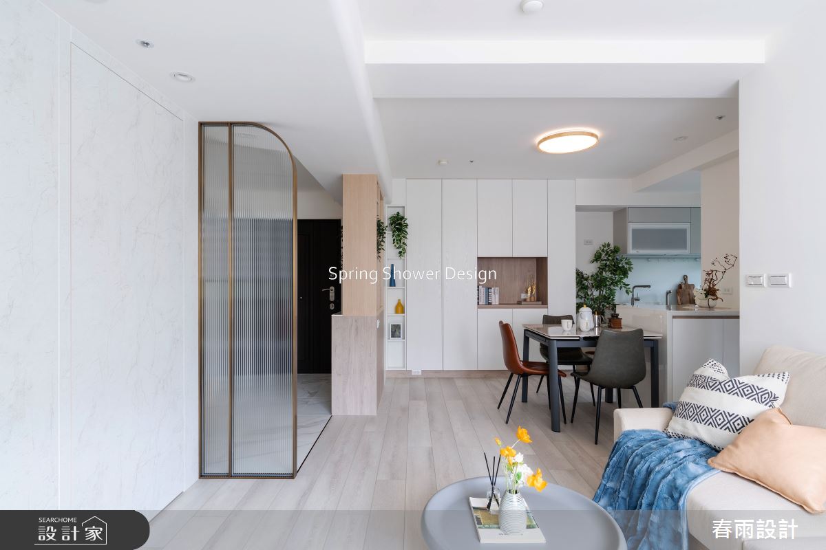 老屋(16~30年)＿現代風玄關客廳餐廳案例圖片＿春雨設計＿春雨_270 碧山森之林之19