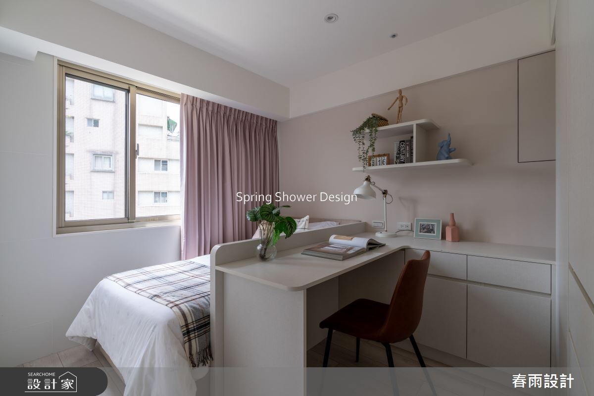 老屋(16~30年)＿現代風臥室案例圖片＿春雨設計＿春雨_270 碧山森之林之24