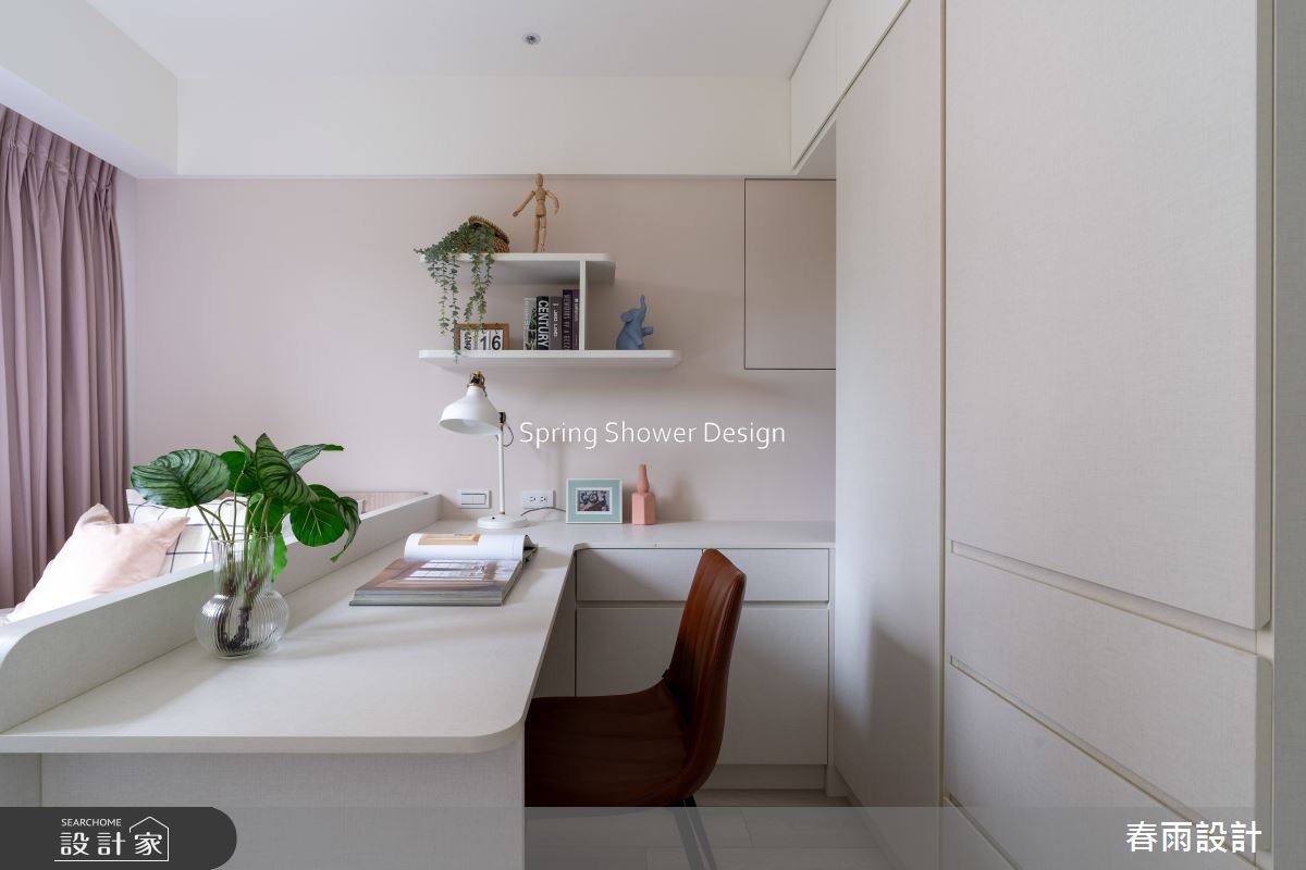 老屋(16~30年)＿現代風臥室案例圖片＿春雨設計＿春雨_270 碧山森之林之25