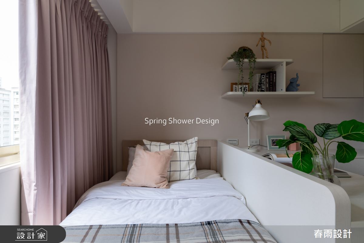 老屋(16~30年)＿現代風臥室案例圖片＿春雨設計＿春雨_270 碧山森之林之26