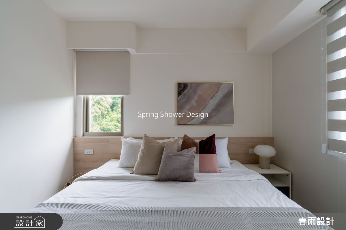 老屋(16~30年)＿現代風臥室案例圖片＿春雨設計＿春雨_270 碧山森之林之31