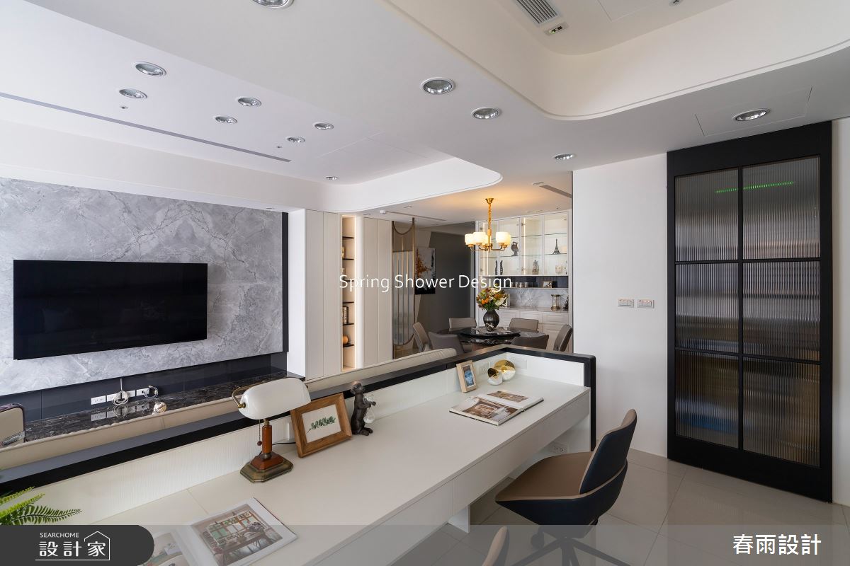 新成屋(5年以下)＿現代風客廳書房案例圖片＿春雨設計＿春雨_271 景美聯山之12