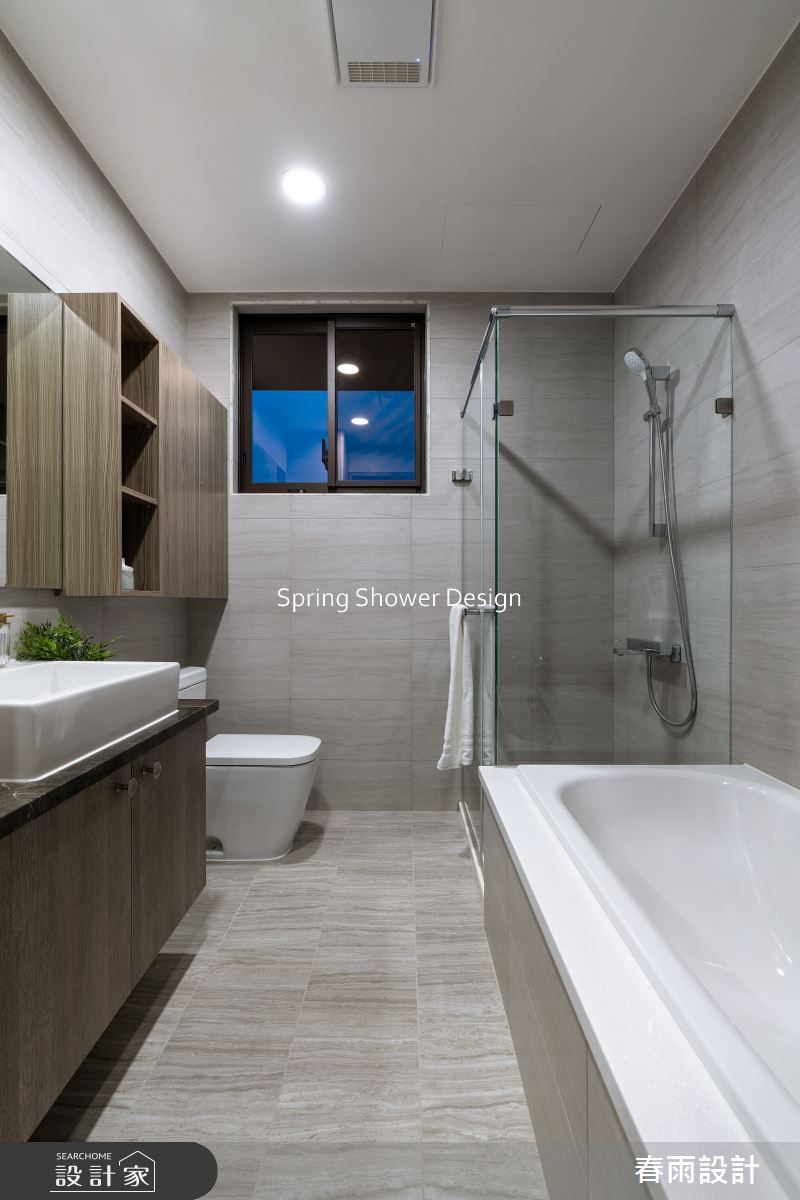 新成屋(5年以下)＿現代風浴室案例圖片＿春雨設計＿春雨_271 景美聯山之20