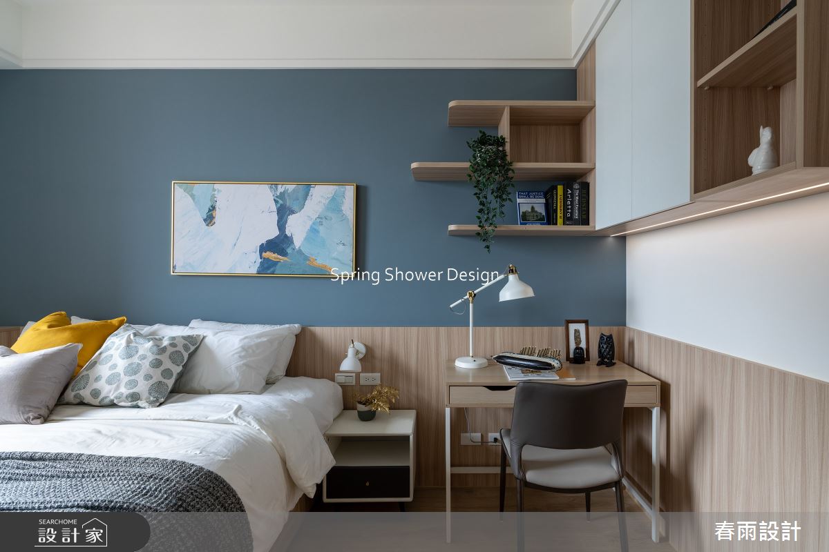 新成屋(5年以下)＿現代風臥室案例圖片＿春雨設計＿春雨_271 景美聯山之25