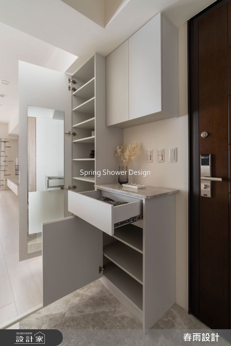 新成屋(5年以下)＿現代風玄關案例圖片＿春雨設計＿春雨_272 華相楓1之2