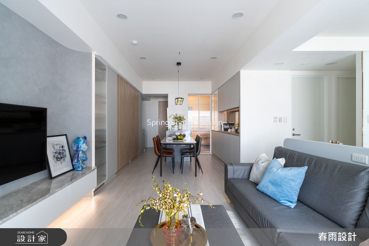 新成屋(5年以下)＿現代風客廳餐廳案例圖片＿春雨設計＿春雨_272 華相楓1之9