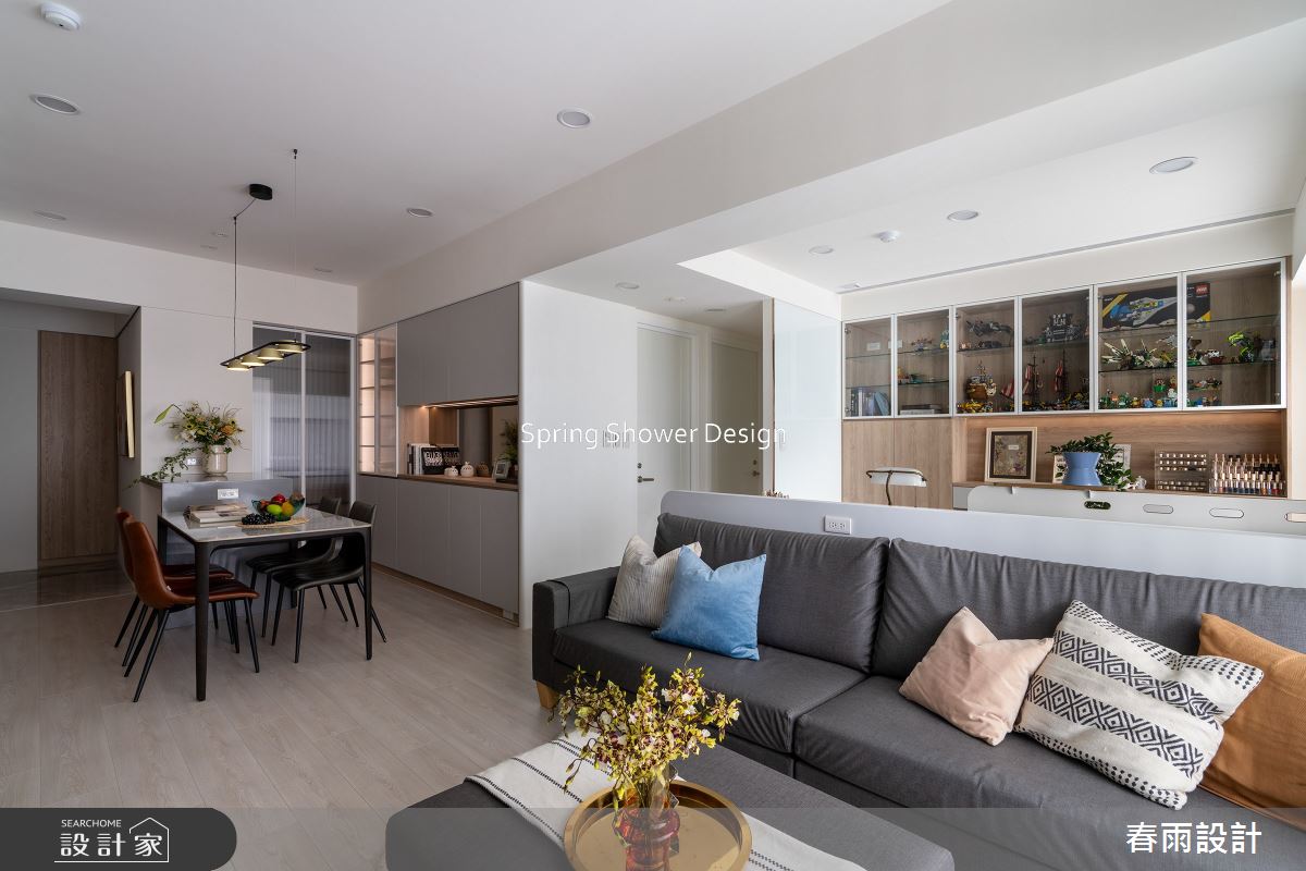 新成屋(5年以下)＿現代風客廳餐廳案例圖片＿春雨設計＿春雨_272 華相楓1之10