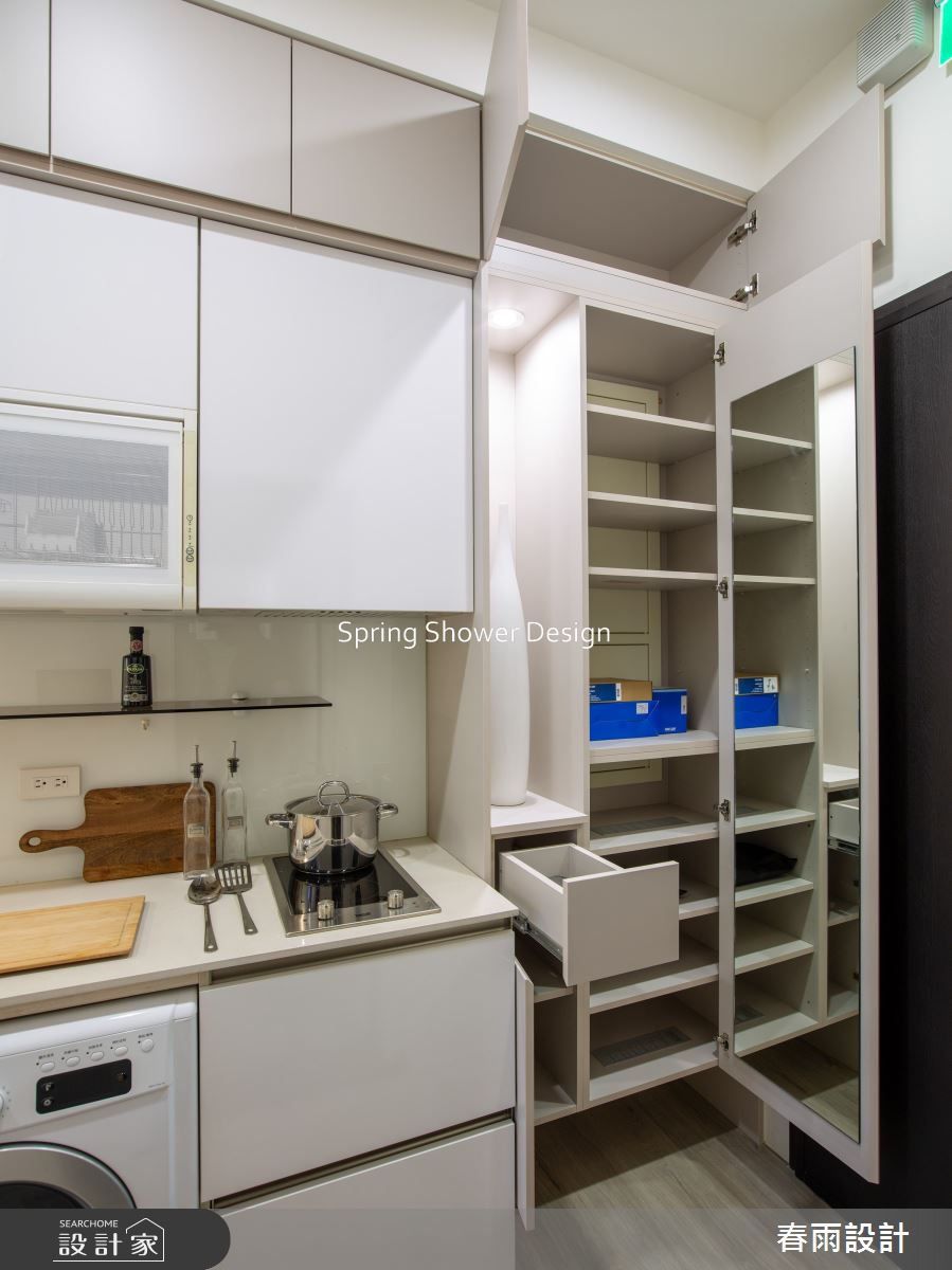 新成屋(5年以下)＿美式風玄關廚房案例圖片＿春雨設計＿春雨_273 中山Q1之3