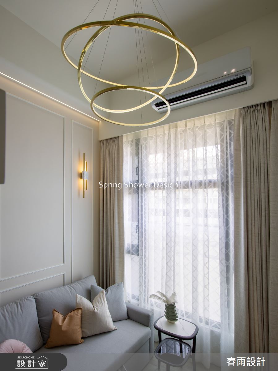 新成屋(5年以下)＿美式風客廳案例圖片＿春雨設計＿春雨_273 中山Q1之18
