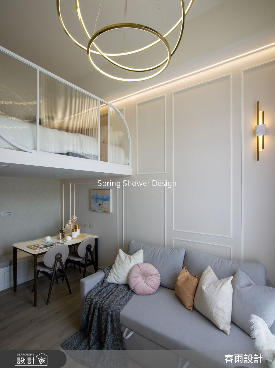 新成屋(5年以下)＿美式風客廳餐廳案例圖片＿春雨設計＿春雨_273 中山Q1之19