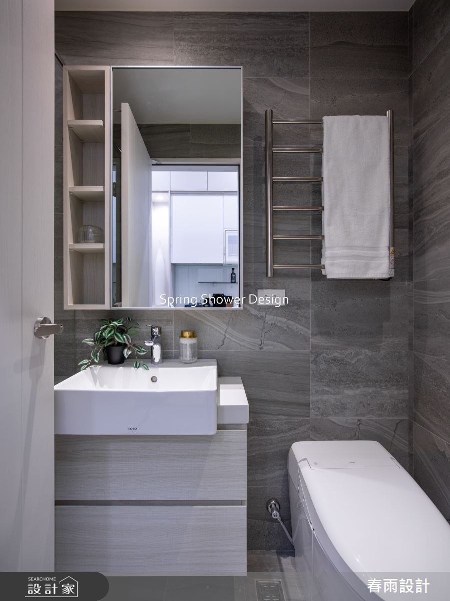 新成屋(5年以下)＿美式風浴室案例圖片＿春雨設計＿春雨_273 中山Q1之22