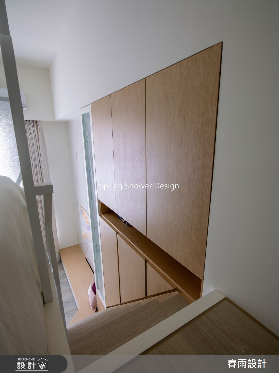 新成屋(5年以下)＿美式風樓梯案例圖片＿春雨設計＿春雨_273 中山Q1之30