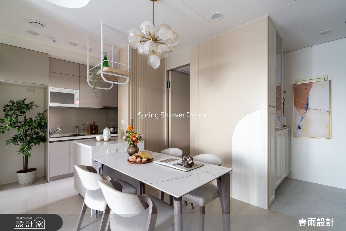 新成屋(5年以下)＿現代風玄關餐廳廚房案例圖片＿春雨設計＿春雨_274 台太學之6