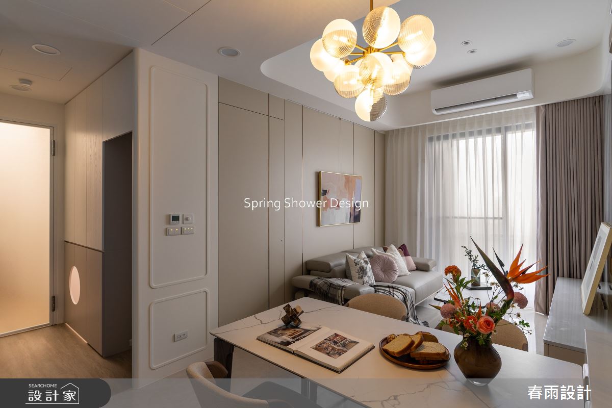 新成屋(5年以下)＿現代風客廳餐廳案例圖片＿春雨設計＿春雨_274 台太學之11