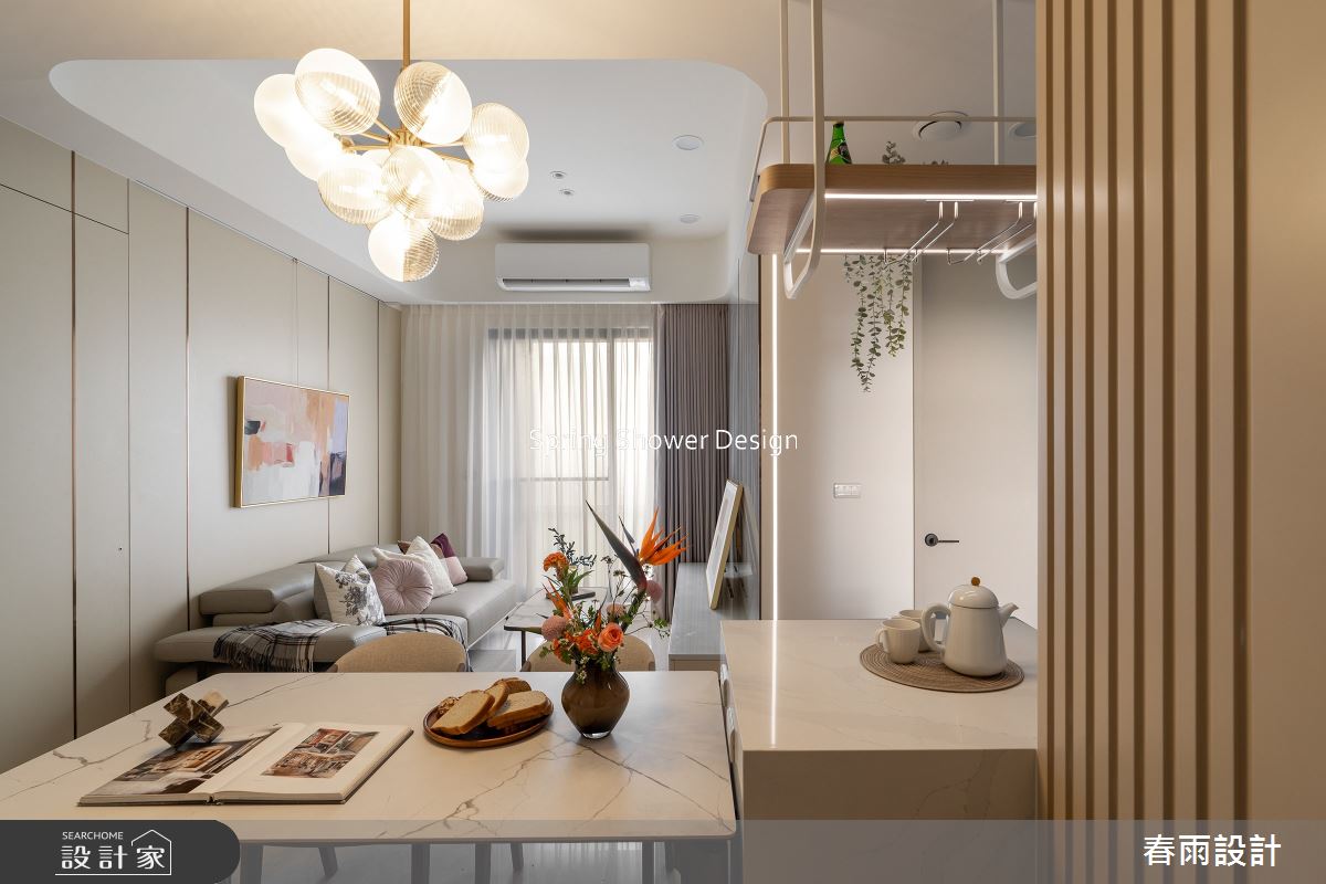 新成屋(5年以下)＿現代風客廳餐廳案例圖片＿春雨設計＿春雨_274 台太學之12