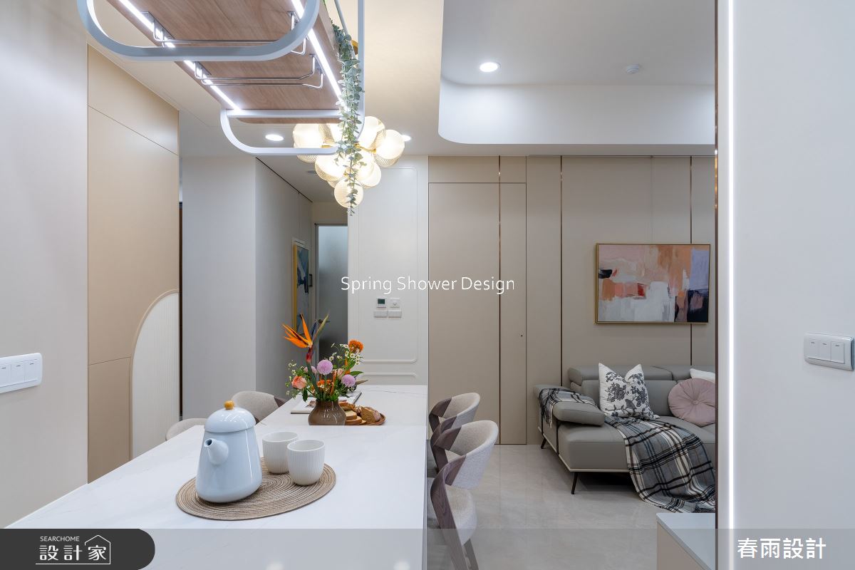新成屋(5年以下)＿現代風客廳餐廳案例圖片＿春雨設計＿春雨_274 台太學之16