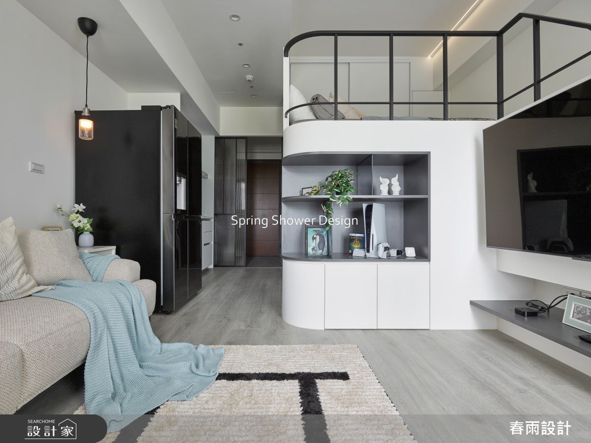 新成屋(5年以下)＿現代風客廳案例圖片＿春雨設計＿春雨_275 岳泰豐鼎之17