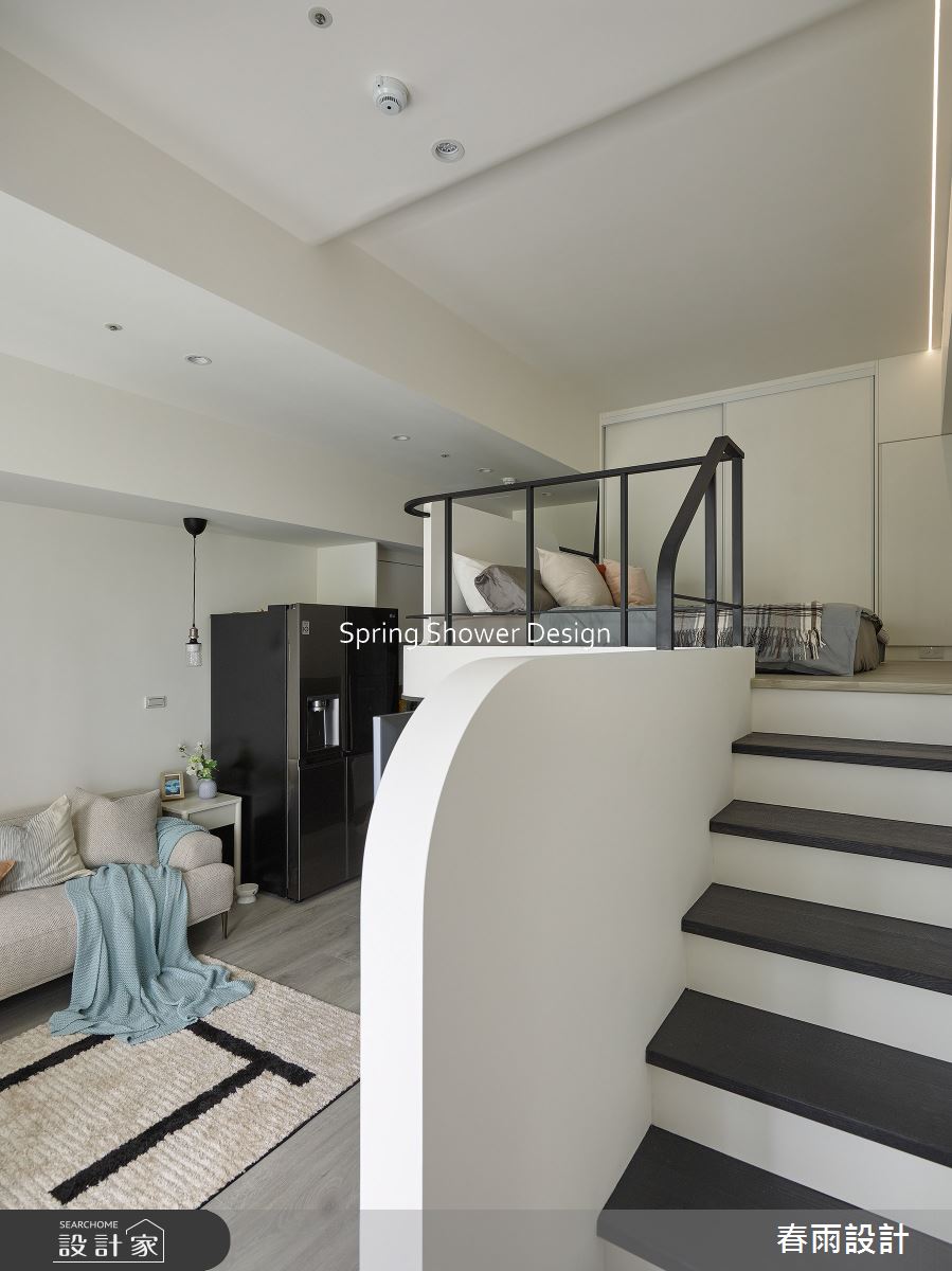 新成屋(5年以下)＿現代風樓梯案例圖片＿春雨設計＿春雨_275 岳泰豐鼎之21