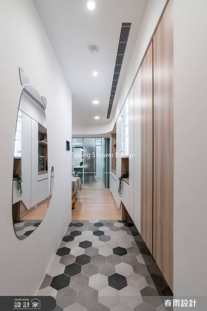 新成屋(5年以下)＿現代風玄關案例圖片＿春雨設計＿春雨_276 河家歡之1