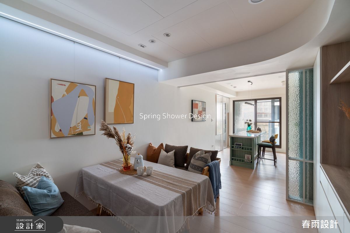 新成屋(5年以下)＿現代風餐廳廚房案例圖片＿春雨設計＿春雨_276 河家歡之3