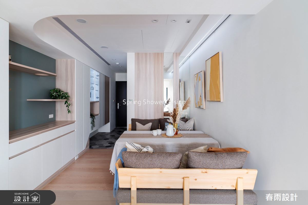 新成屋(5年以下)＿現代風客廳餐廳案例圖片＿春雨設計＿春雨_276 河家歡之7