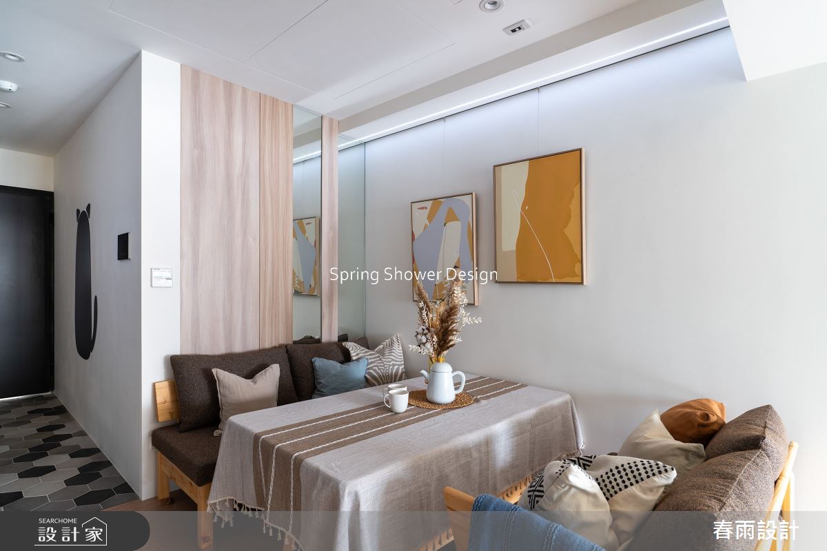 新成屋(5年以下)＿現代風客廳餐廳案例圖片＿春雨設計＿春雨_276 河家歡之9