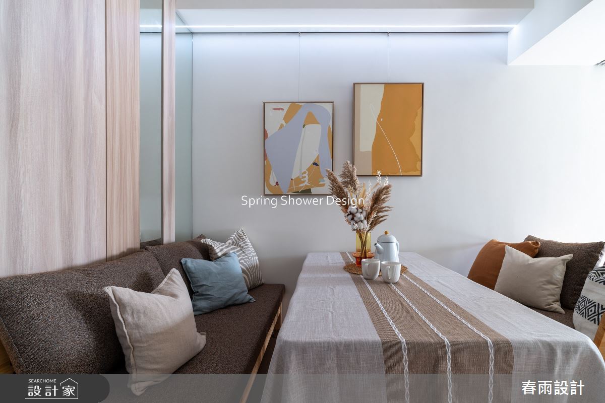 新成屋(5年以下)＿現代風客廳餐廳案例圖片＿春雨設計＿春雨_276 河家歡之10